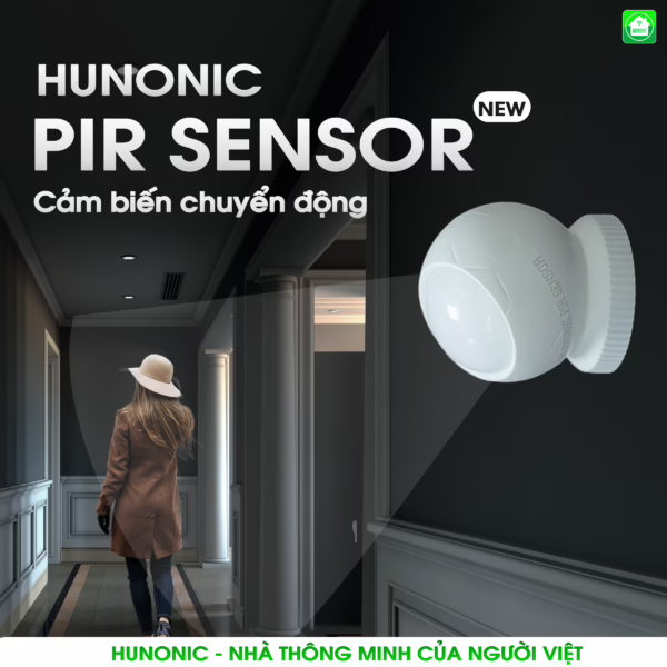 Cảm Biến Chuyển Động Hunonic Pir Sensor Hình Cầu - Hình ảnh 2